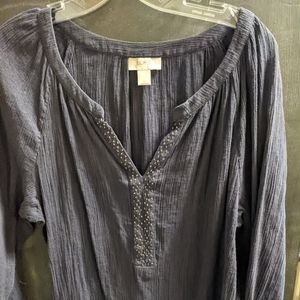 Loft size Med gauze shirt